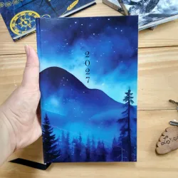 Agenda de bosque nocturno