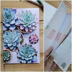 Agenda planner de suculentas