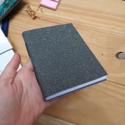 Cuaderno mini de brillo planeado