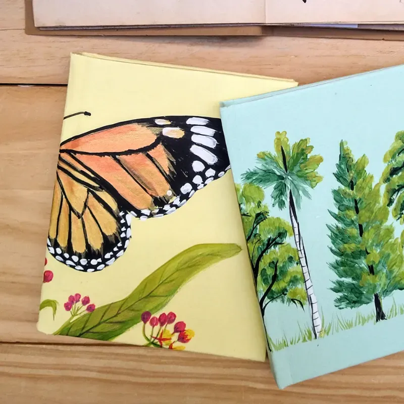 Dibujo de mariposa monarca