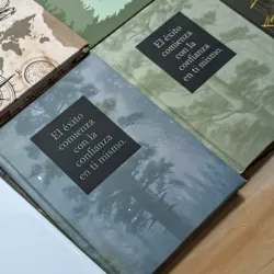 Diseño de bosque con frase