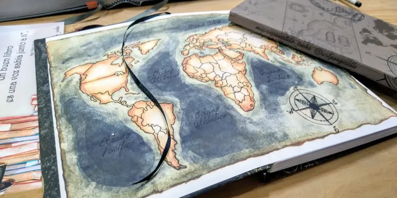 Diseño de brújulas y mapas