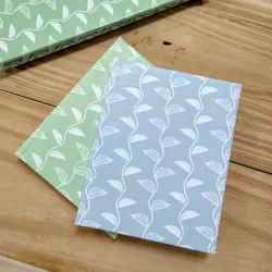 Diseño de patrón minimalista de hojas