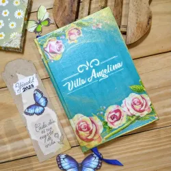 Diseño de Rosas azúl 