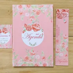 Diseño rosado de rosas