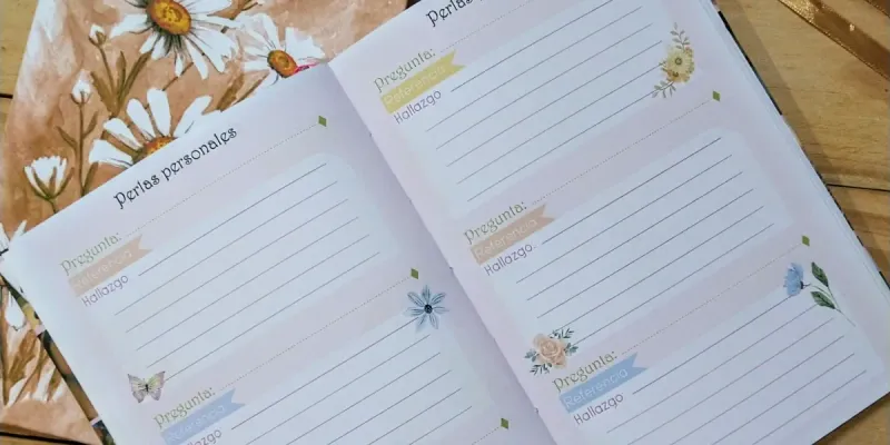 Estudio bíblico de flores