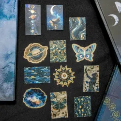 Pegatinas de universo vintage 