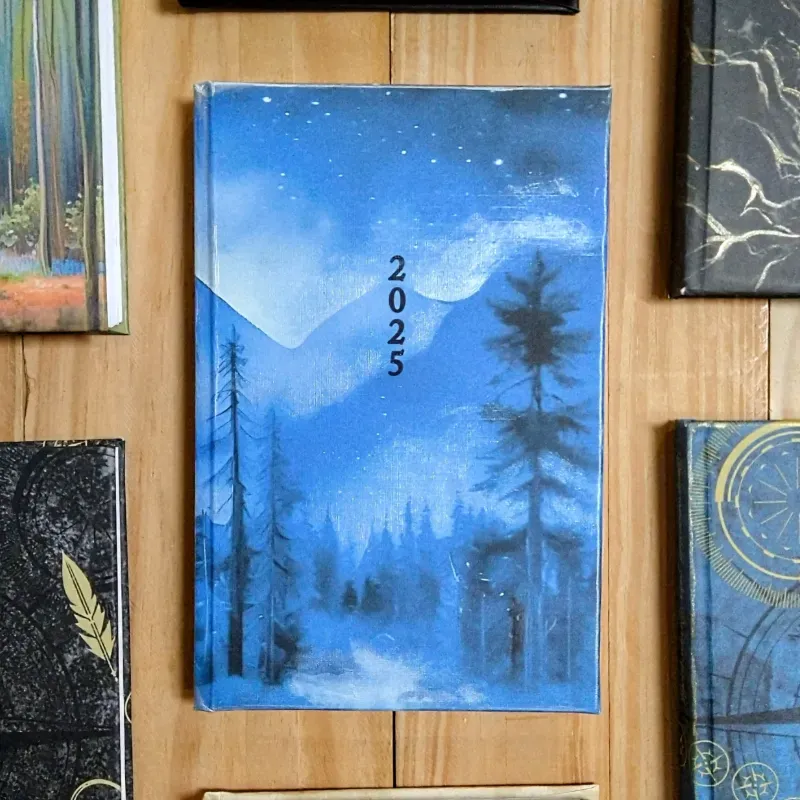 Agenda de bosque nocturno 