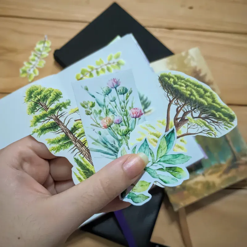 Pegatinas de bosques 