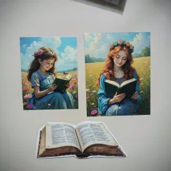 Pegatinas de lectura 