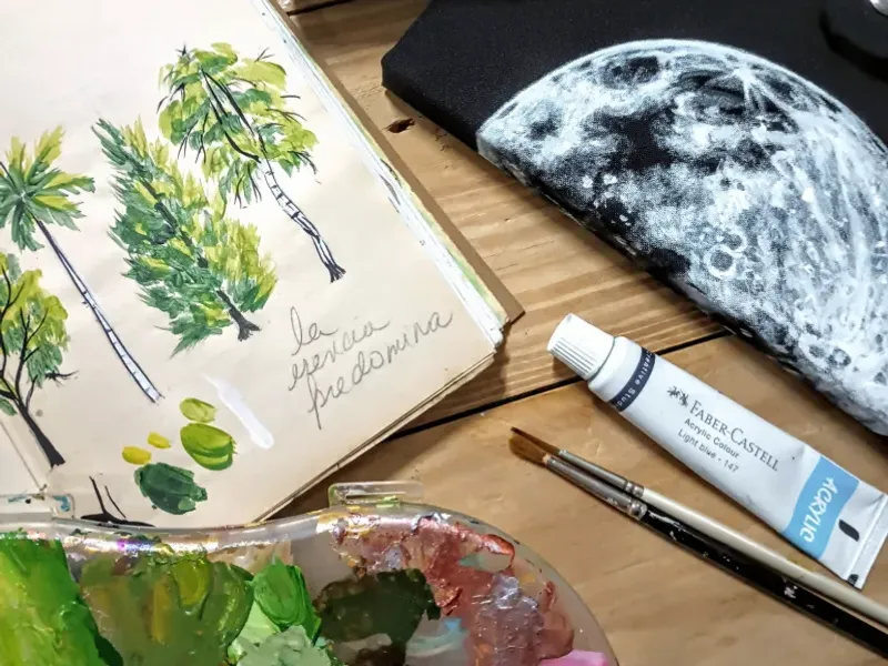 Servicio pintado a mano 