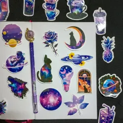 Pegatinas de universo 