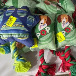 Juguete con soga para mascotas