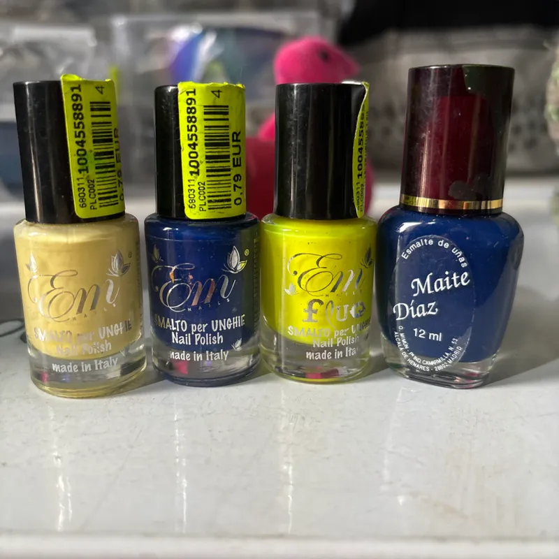 Pinturas de uñas naturales 