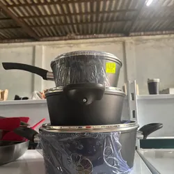 Set de cazuelas de inducción 