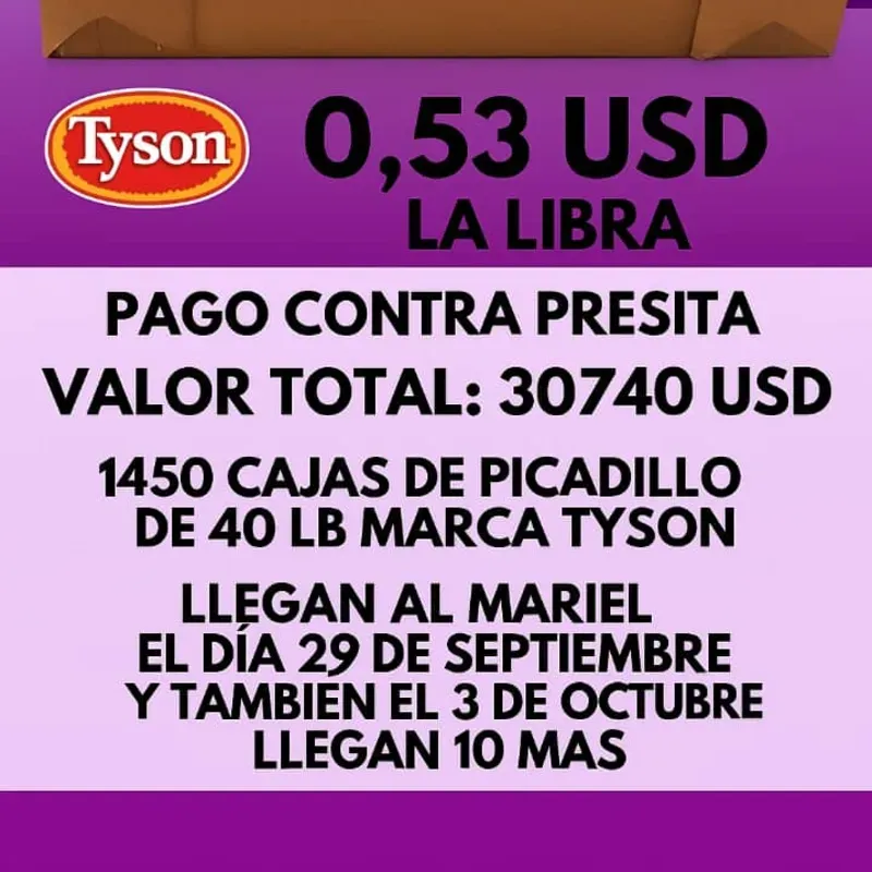 Picadillo mdm Tyson 