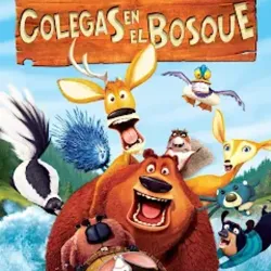 Colegas en el bosque