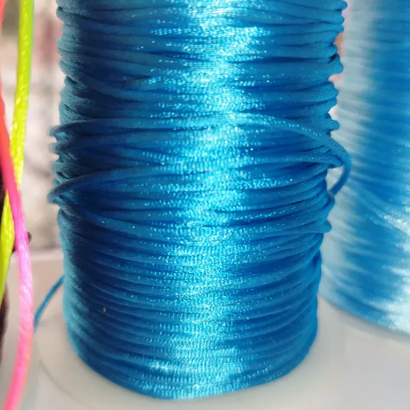 Cola de rata 1 mm azul 