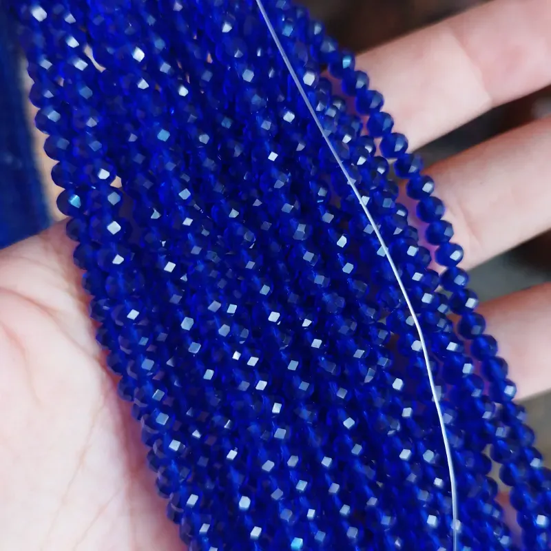 Cristal #4 azul oscuro 