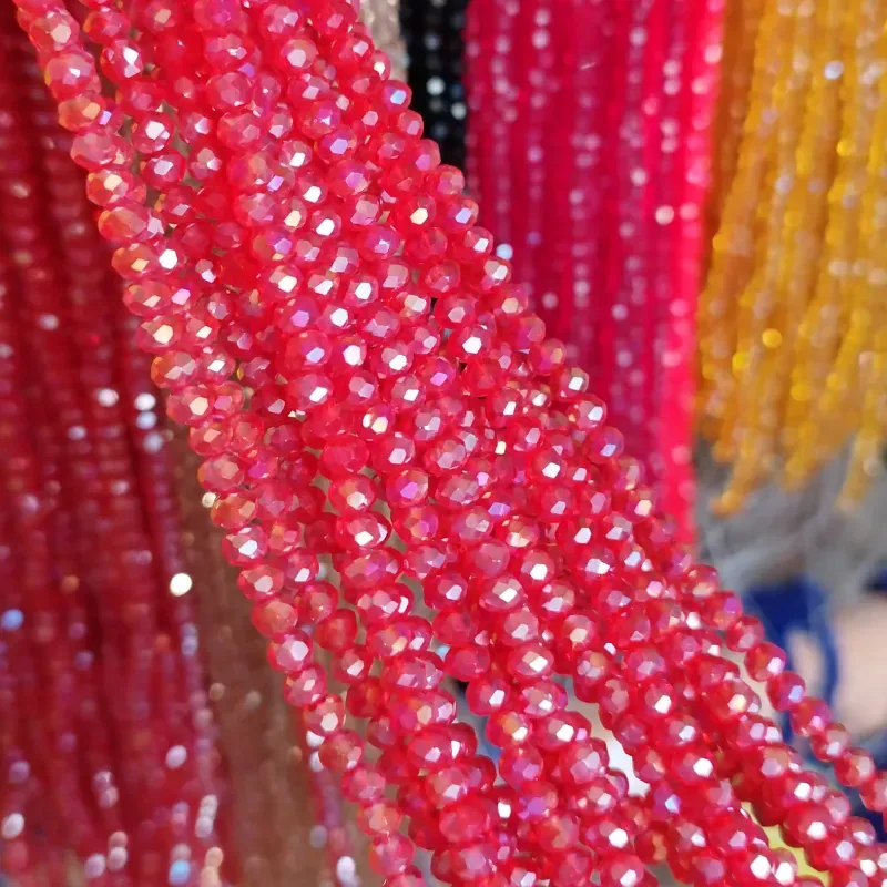 Cristal #4 rojo tornazol 