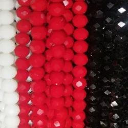 Cristal #8 rojo mate 