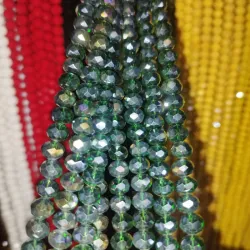 Cristal #8 verde oscuro 