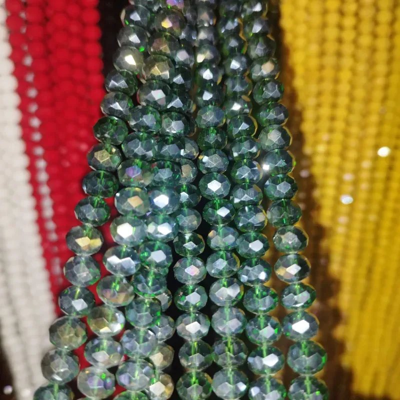 Cristal #8 verde oscuro 