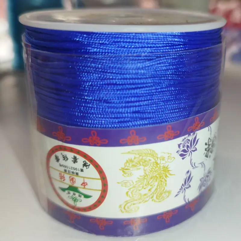 Hilo chino 1 mm azul rey