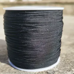 Hilo chino negro 0.8 