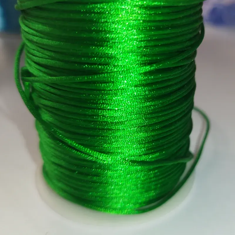 Hilo cola de rata 1mm verde 