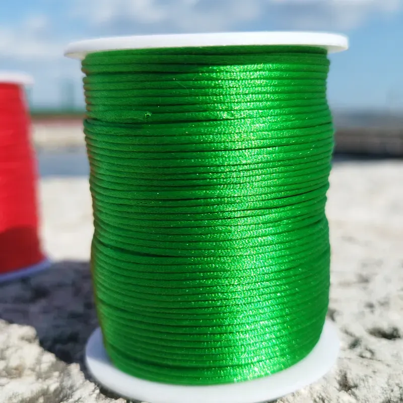 Hilo cola de rata verde 