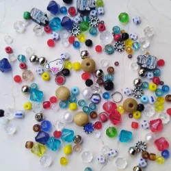 Mixto de abalorios 25 gramos 