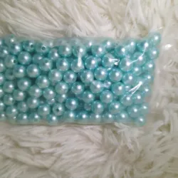 Perlas azules 8 mm