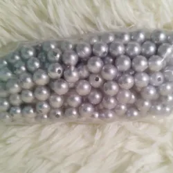 Perlas grises 8 mm