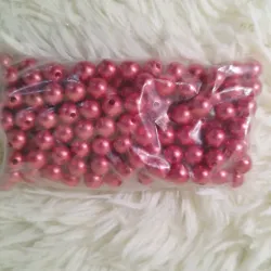 Perlas rojas  8 mm