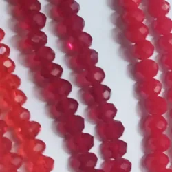 Swarosvki 4 mm rojo cristal oscuro 
