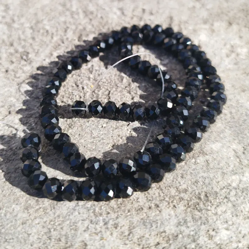  Swarosvki 6 mm negro