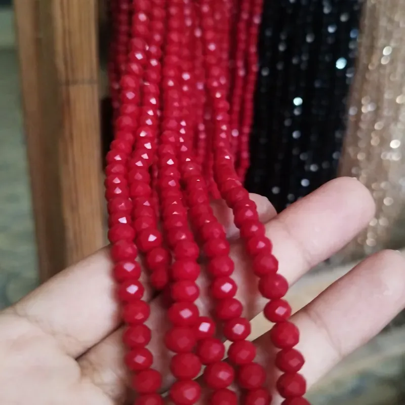 Swarosvki 6 mm rojo