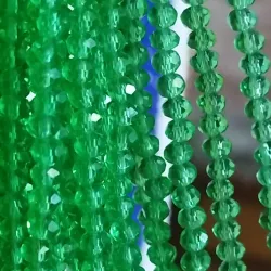 Swarosvki 6 mm verde cristal 