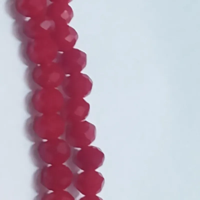 Swarosvki rojo oscuro 6 mm
