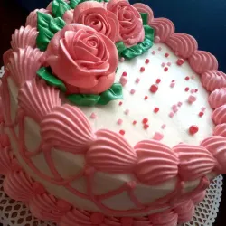 Cake mediano merengue (20 × 6 cm)