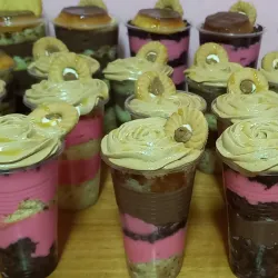 Postres en vasos mixto