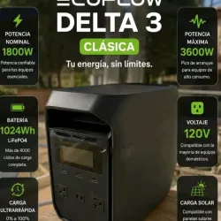 💎EcoFlow Delta 3 Clásica