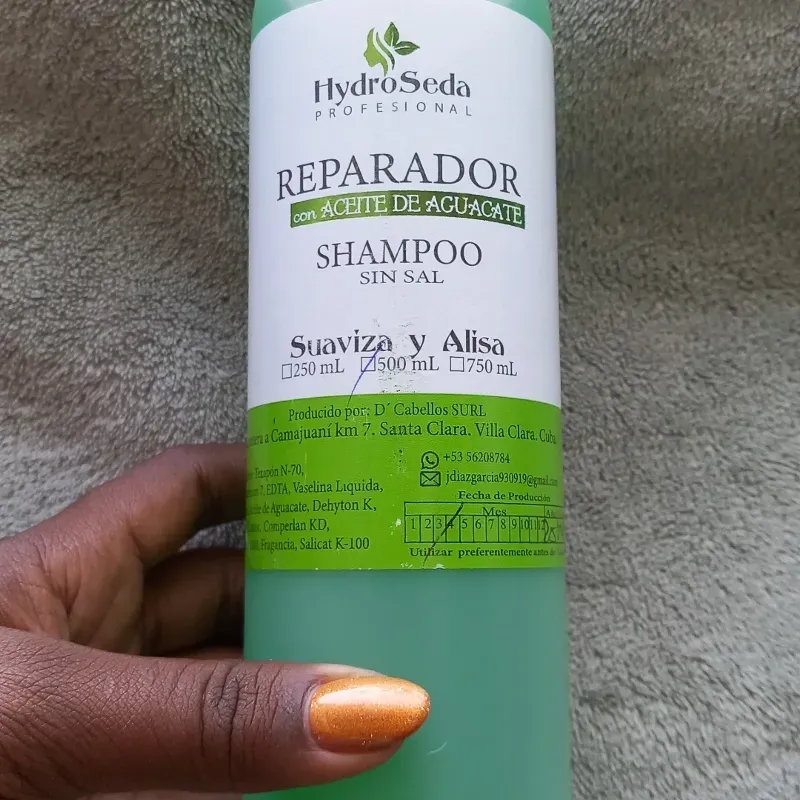 Champú de Aguacate 🥑 500ml