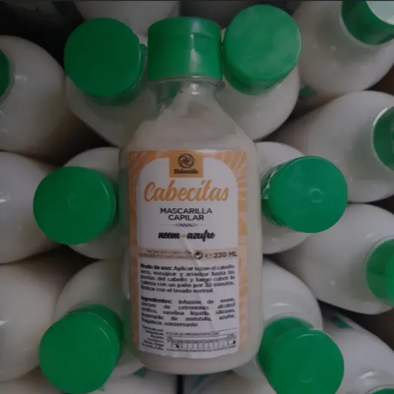 Mascarilla Capilar cabecita 