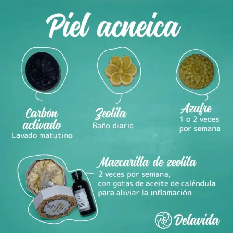 Productos para pieles acneicas 
