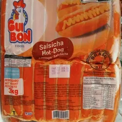 Salchicha de pollo (Hot dogs)