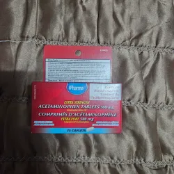Acetaminofen tabletas