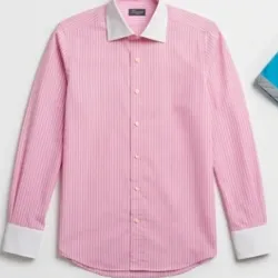 Camisa rosada manga larga