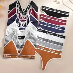 Conjunto de hilo y sosten deportivo